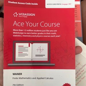 Finite Mathematics and applied calculus